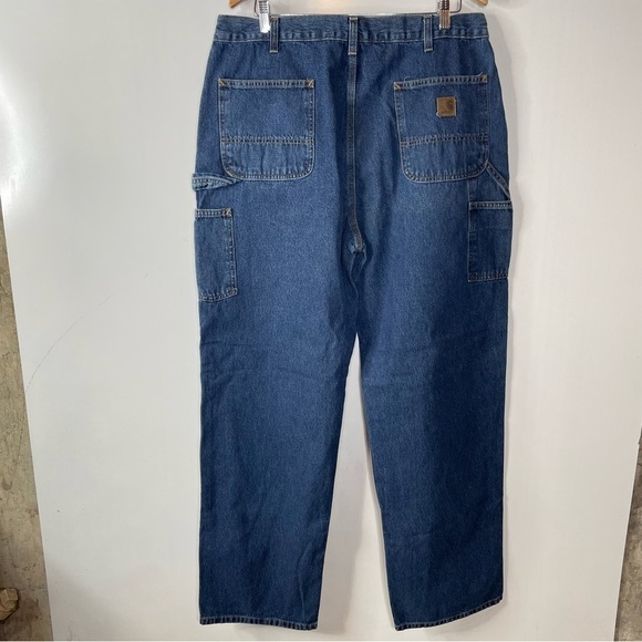 Carhartt Original Dungaree Fit Jeans Size 40x34 - Picture 2 of 4